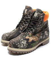Thumbnail image for Timberland Real Wood Camo Canvas Boots
