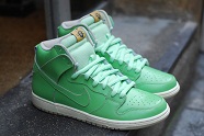Thumbnail image for Nike SB Dunk High “Statue of Liberty” A.K.A St Patricks Day Kicks